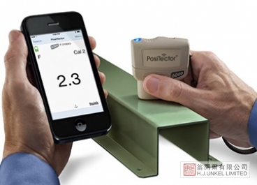 PosiTector探針無(wú)線連接智能設(shè)備圖片