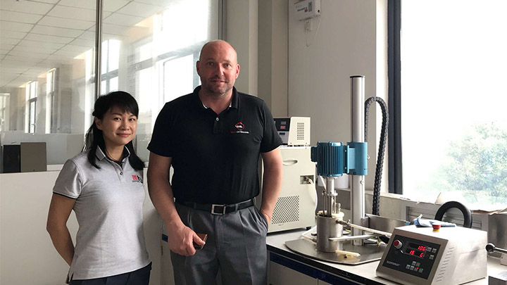 德國(guó) VMA公司市場(chǎng)經(jīng)理Adam Snietka來(lái)訪