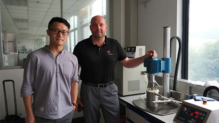 德國(guó) VMA公司市場(chǎng)經(jīng)理Adam Snietka來(lái)訪