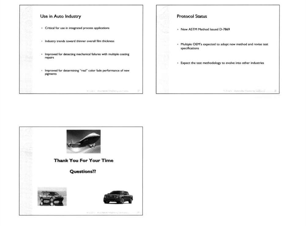 關于ASTM D7869汽車和航空航天涂層涂料氙燈老化的背景和說明