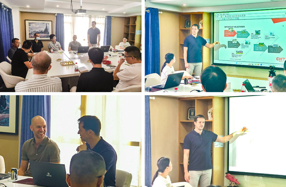 CHT集團事業(yè)部經(jīng)理和技術(shù)經(jīng)理蒞臨佛山翁開爾！