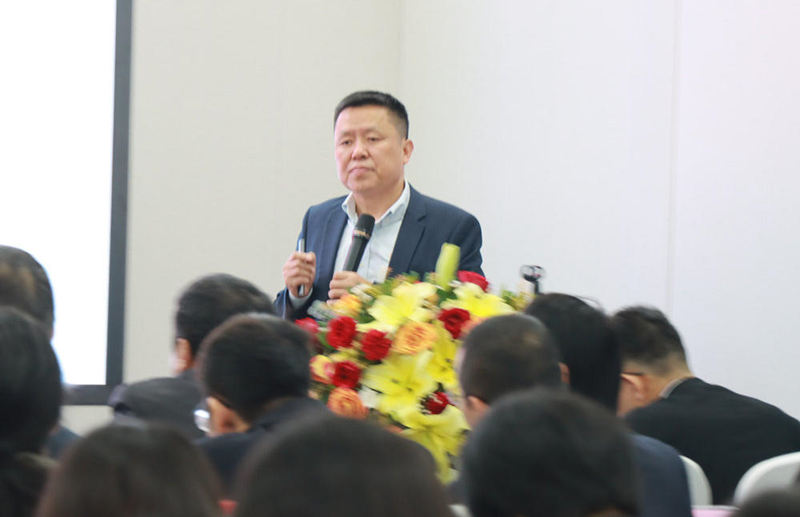 佛山翁開爾公司年終總結會議