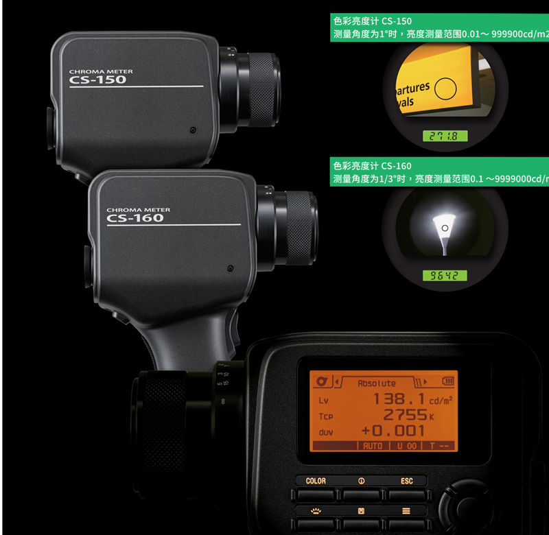 色彩亮度測(cè)量?jī)xCS-160
